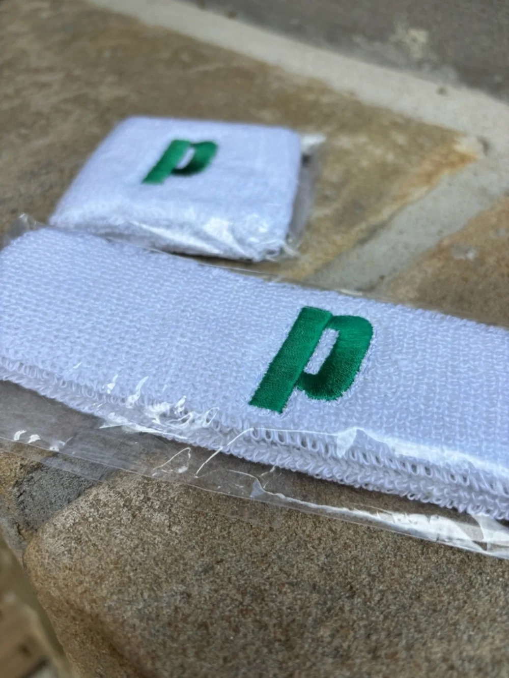 Retro Vintage Prince headband and wristband sweatbands  new tennis pickleball - Picture 2 of 2